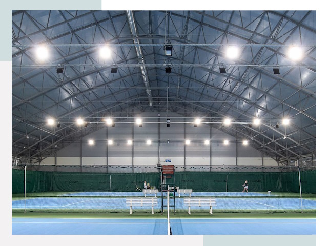 Строительство теннисных кортов в Кронштадт от 626 руб.