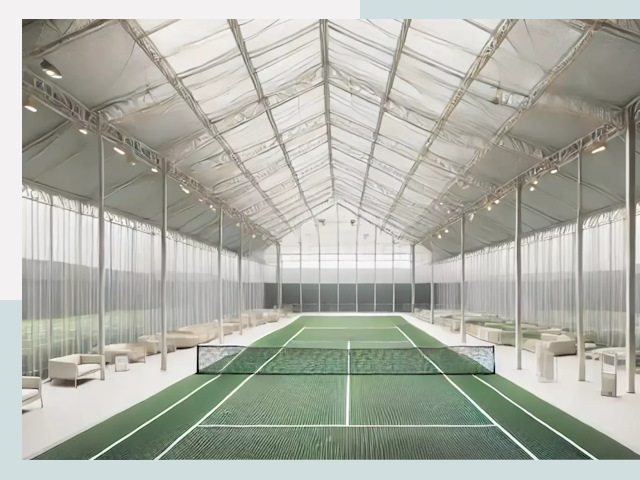 Строительство теннисных кортов в Кронштадте