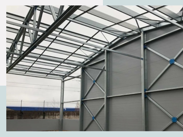 Каркасные ангары от СтальСтрой-Крн по цене от 626 руб.