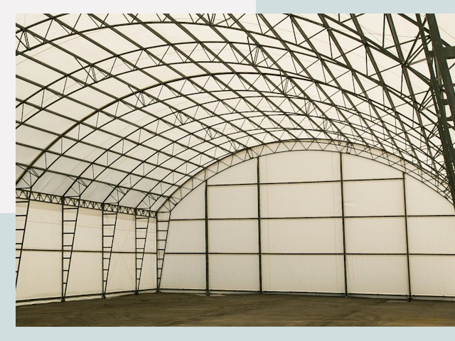 Арочные ангары от 626 руб. в Кронштадт и Санкт-Петербург