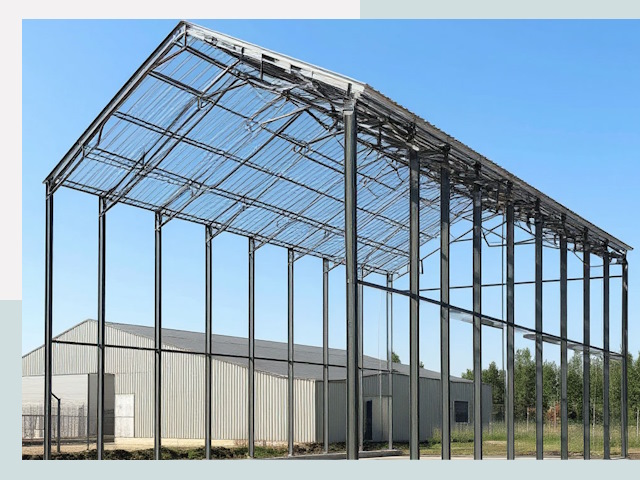 Прямо стенные ангары от СтальСтрой-Крн по цене 626 руб.