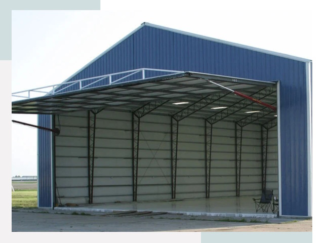 Прямо стенные ангары в Кронштадте