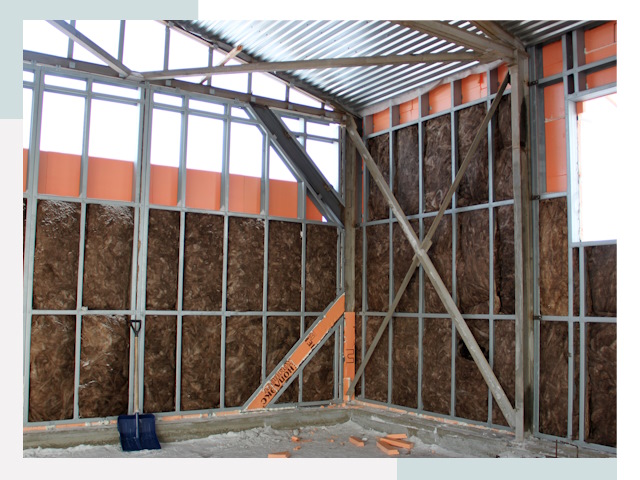 Утепленные ангары в Кронштадте