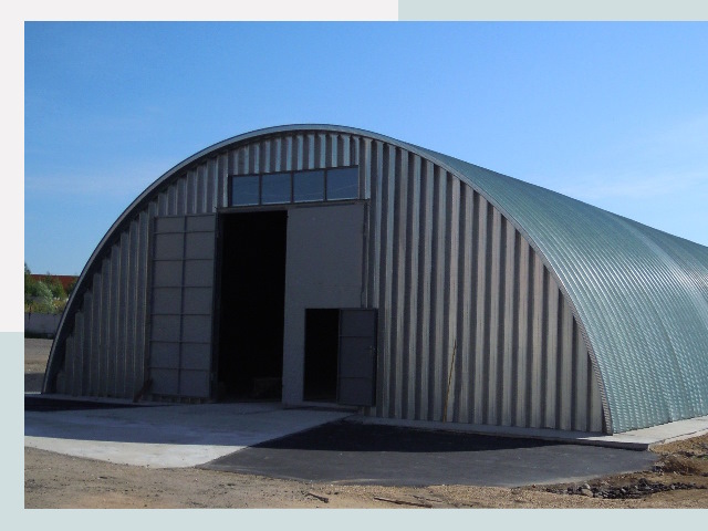 Сборные ангары по цене от 626 руб. в Кронштадт