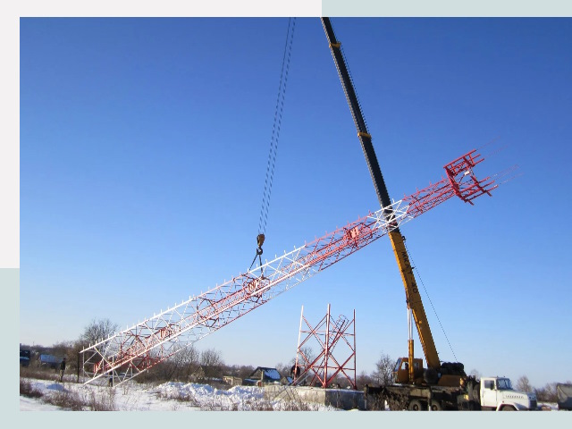 Строительство башен связи в Кронштадте от 626 руб.