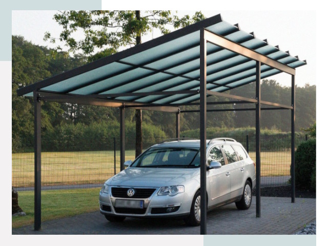 Навесы для автомобилей в Кронштадте