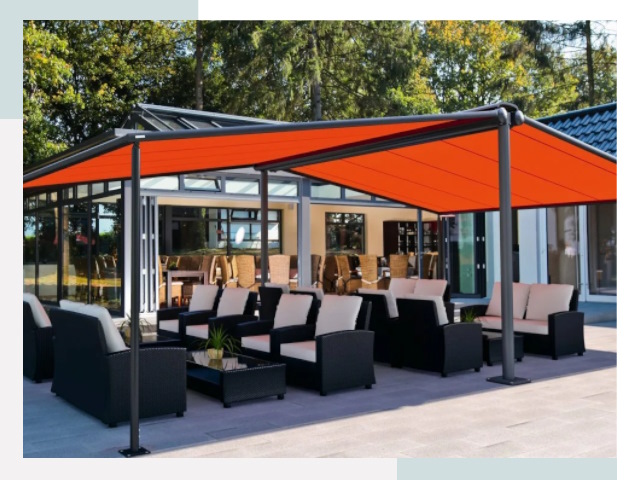 Навесы для кафе и ресторанов в Кронштадте