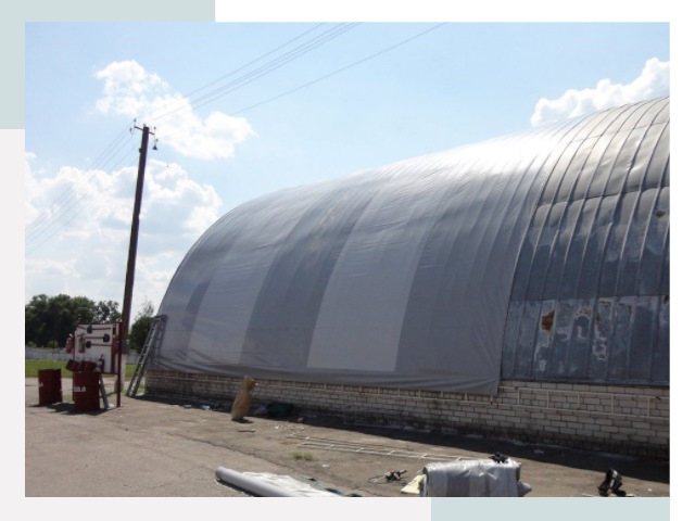 Ремонт ангаров в Кронштадте