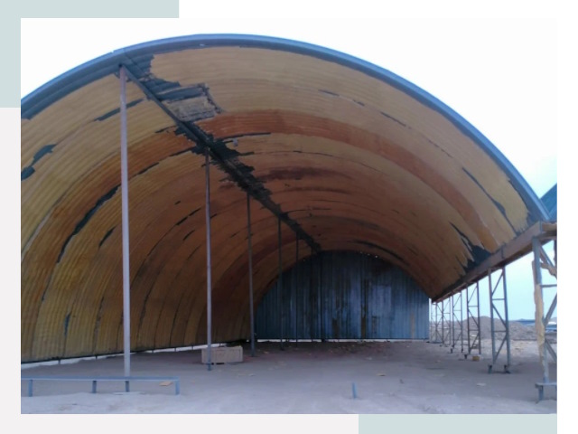 Реконструкция ангаров в Кронштадте