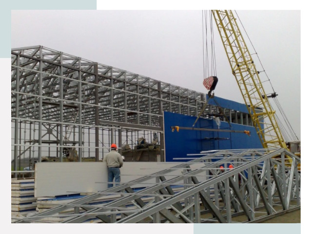 Монтаж ангаров в Кронштадте